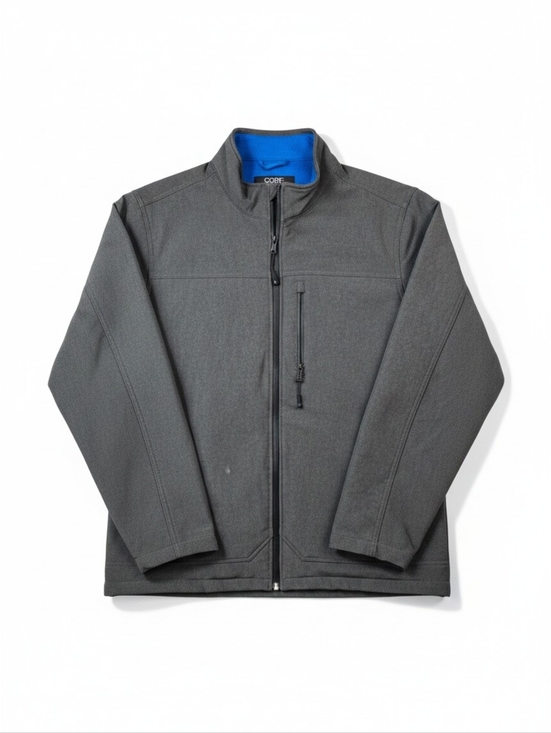 Cody James Other - Cody James Core Men's Gray Softshell Jacket Grid Fleece Lined - Size Large